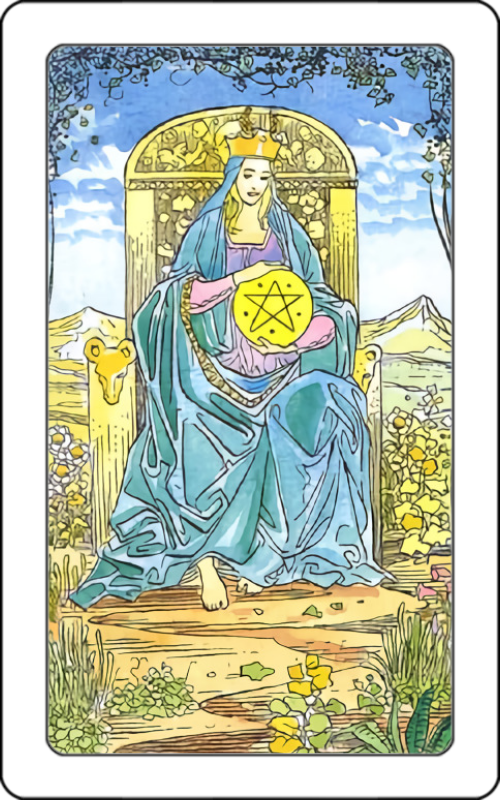 queen-of-pentacles